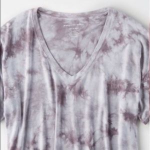 American Eagle soft and sexy v neck tie dye NWT